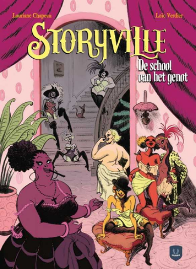 Afbeelding van Storyville - De school van het genot (LAUWERT, harde kaft)