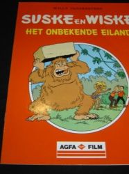 Afbeeldingen van Suske en wiske agfa - Het onbekende eiland agfa gevaert - Tweedehands