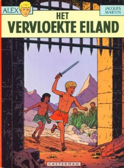 Afbeelding van Alex #3 - Vervloekte eiland - Tweedehands (CASTERMAN, zachte kaft)