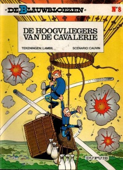 Afbeelding van Blauwbloezen #8 - Hoogvliegers van de cavalerie - Tweedehands (DUPUIS, zachte kaft)