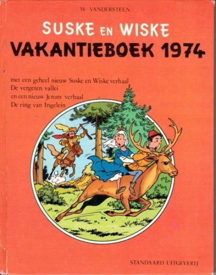 Afbeelding van Suske en wiske vakantieboek - Vakantieboek 1974 - Tweedehands (STANDAARD, harde kaft)