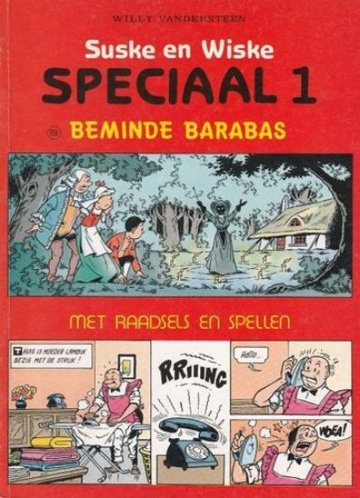 Afbeelding van Suske en wiske speciaal #1 - Beminde barabas (met raadsels en spellen) - Tweedehands (STANDAARD, zachte kaft)