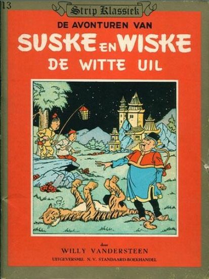 Afbeelding van Suske en wiske strip klassiek #13 - Witte uil - Tweedehands (STANDAARD, zachte kaft)