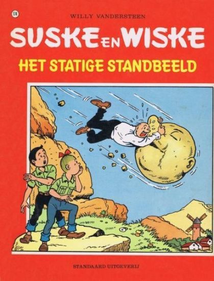 Afbeelding van Suske en wiske #174 - Statige standbeeld - Tweedehands (STANDAARD, zachte kaft)