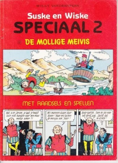 Afbeelding van Suske en wiske speciaal #2 - Mollige meivis (met raadsels en spellen) (STANDAARD, zachte kaft)