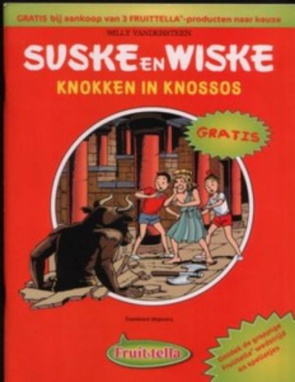 Afbeelding van Suske en wiske fruittella - Knokken in knossos/du rififi a cnossos (STANDAARD, zachte kaft)