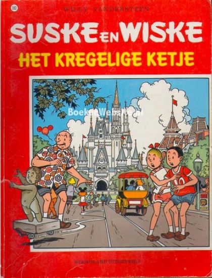 Afbeelding van Suske en wiske #180 - Kregelige ketje - Tweedehands (STANDAARD, zachte kaft)