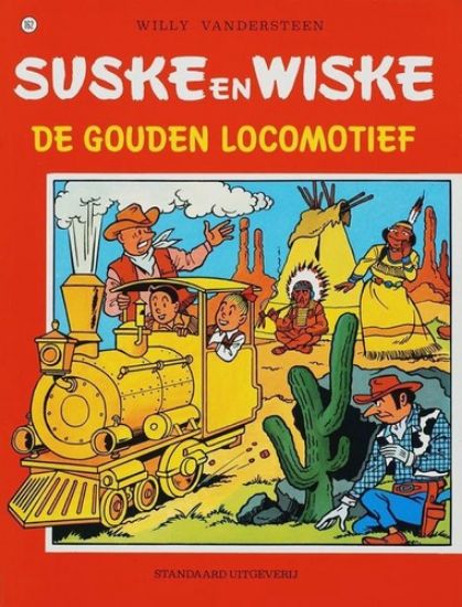 Afbeelding van Suske en wiske #162 - Gouden locomotief (STANDAARD, zachte kaft)