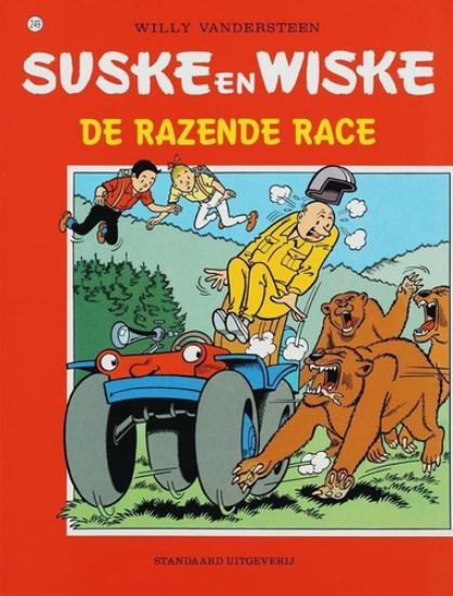 Afbeelding van Suske en wiske #249 - Razende race (STANDAARD, zachte kaft)