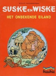 Afbeeldingen van Suske en wiske presto print - Onbekende eiland (presto print) - Tweedehands