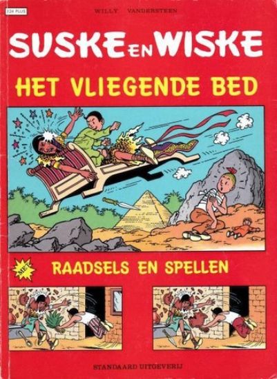 Afbeelding van Suske en wiske +raadsels en spellen #124 - Vliegende bed +raadsels en spellen - Tweedehands (STANDAARD, zachte kaft)