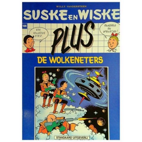 Afbeelding van Suske en wiske plus #109 - Wolkeneters plus (blauw) - Tweedehands (STANDAARD, zachte kaft)