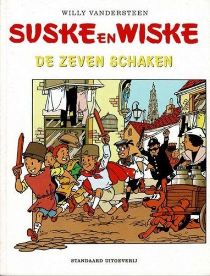 Afbeelding van Suske en wiske - Zeven schaken wit (STANDAARD, zachte kaft)