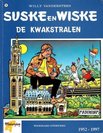 Afbeelding van Suske en wiske - Kwakstralen (madurodam blauw) (STANDAARD, zachte kaft)