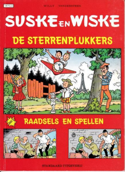 Afbeelding van Suske en wiske +raadsels en spellen - Sterrenplukkers raadsels en spellen - Tweedehands (STANDAARD, zachte kaft)