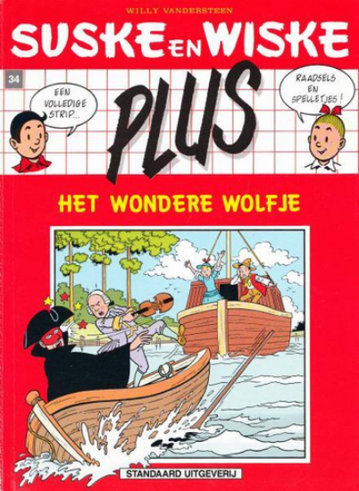 Afbeelding van Suske en wiske plus #34 - Wondere wolfje plus (rood) - Tweedehands (STANDAARD, zachte kaft)