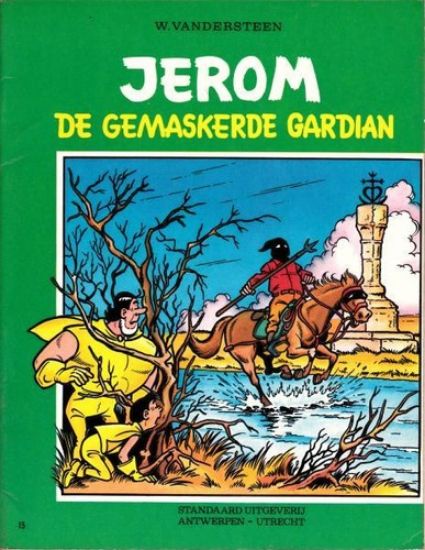 Afbeelding van Jerom #15 - Gemaskerde gardian - Tweedehands (STANDAARD, zachte kaft)