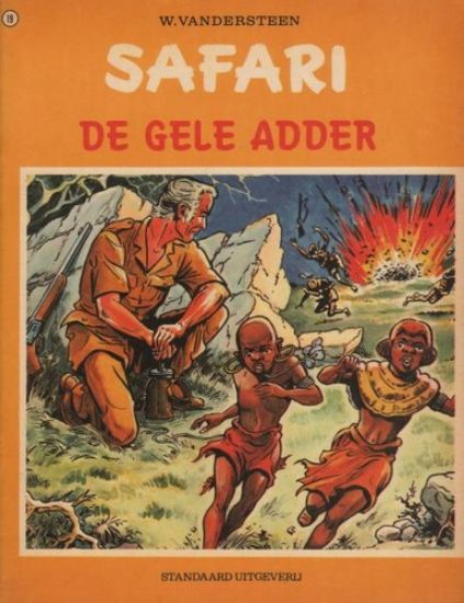 Afbeelding van Safari #19 - Gele adder - Tweedehands (STANDAARD, zachte kaft)