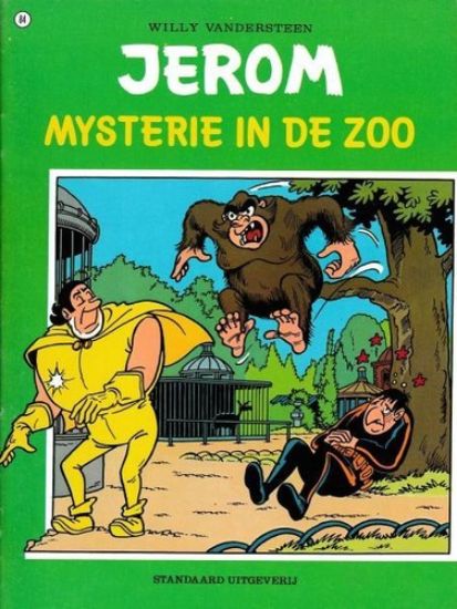 Afbeelding van Jerom #84 - Mysterie in de zoo - Tweedehands (STANDAARD, zachte kaft)