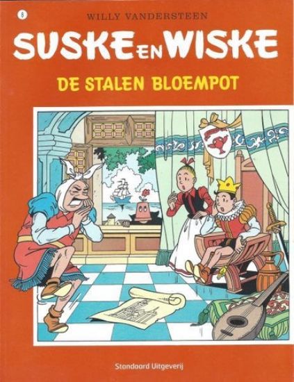 Afbeelding van Suske en wiske shell #8 - Stalen bloempot (STANDAARD, zachte kaft)