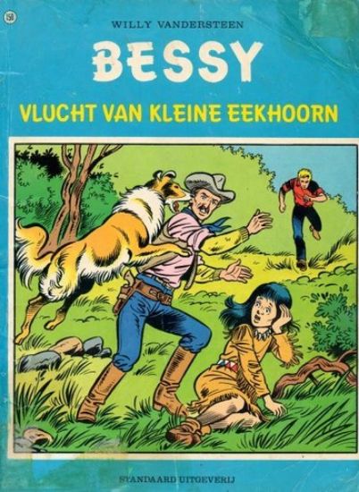 Afbeelding van Bessy #150 - Vlucht van kleine eekhoorn - Tweedehands (STANDAARD, zachte kaft)