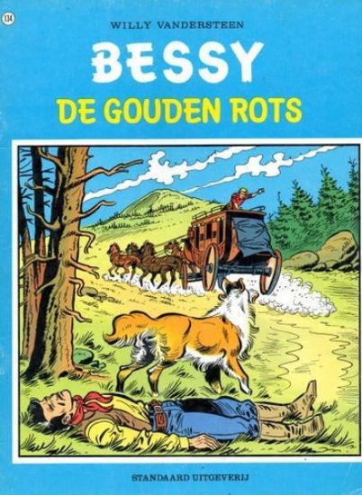 Afbeelding van Bessy #134 - Gouden rots - Tweedehands (STANDAARD, zachte kaft)