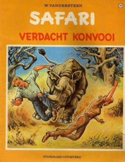 Afbeelding van Safari #10 - Verdacht konvooi - Tweedehands (STANDAARD, zachte kaft)