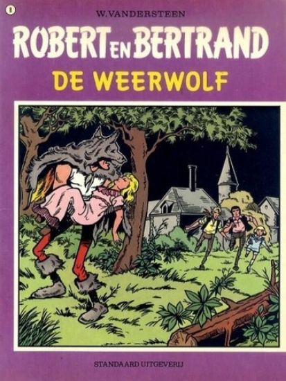 Afbeelding van Robert bertrand #8 - Weerwolf - Tweedehands (STANDAARD, zachte kaft)