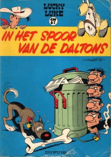 Afbeelding van Lucky luke #17 - In het spoor van de daltons - Tweedehands (DUPUIS, zachte kaft)