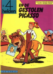 Afbeeldingen van 4 helden - Gestolen picasso - Tweedehands