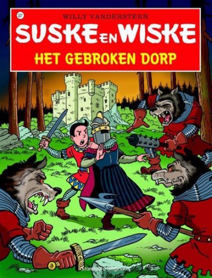 Afbeelding van Suske en wiske #327 - Gebroken dorp - Tweedehands (STANDAARD, zachte kaft)