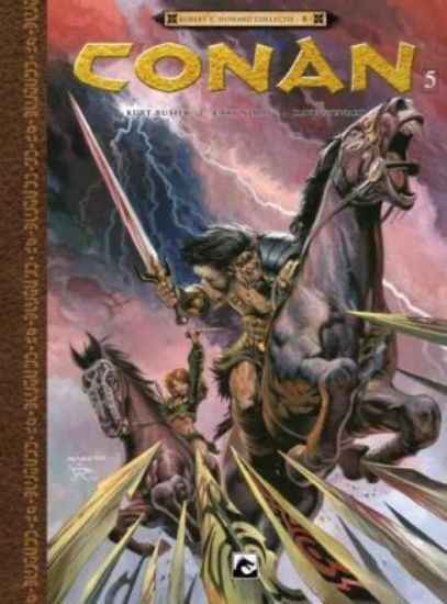 Afbeelding van Conan #5 - Weduwemaker - Tweedehands (DARK DRAGON BOOKS, harde kaft)