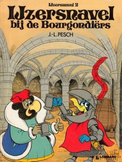 Afbeelding van Ijzersnavel #2 - Bij de bourgondiers - Tweedehands (LOMBARD, zachte kaft)