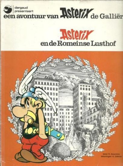 Afbeelding van Asterix #18 - Romeinse lusthof (oude kaft) - Tweedehands (DARGAUD, zachte kaft)