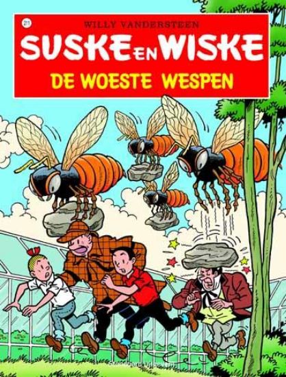 Afbeelding van Suske en wiske #211 - Woeste wespen (nieuwe cover) - Tweedehands (STANDAARD, zachte kaft)