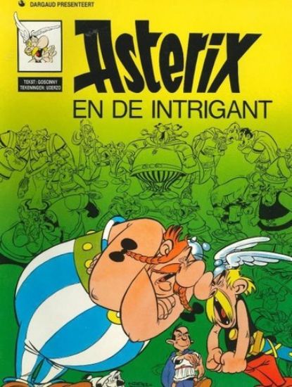 Afbeelding van Asterix #13 - En de intrigant - Tweedehands (DARGAUD, zachte kaft)