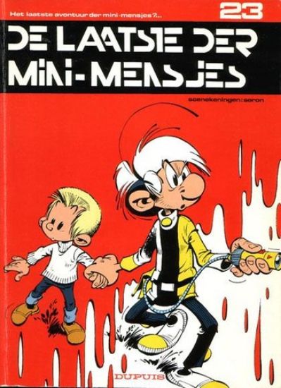 Afbeelding van Mini mensjes #23 - Laatste der mini mensjes - Tweedehands (DUPUIS, zachte kaft)