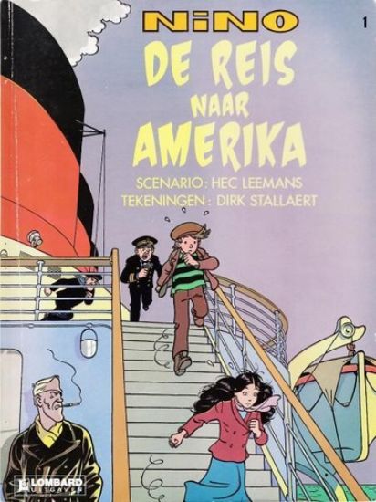 Afbeelding van Nino #1 - Reis naar amerika - Tweedehands (LOMBARD, zachte kaft)