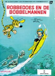 Afbeeldingen van Robbedoes #17 - Robbedoes en de bobbelmannen (DUPUIS, zachte kaft)