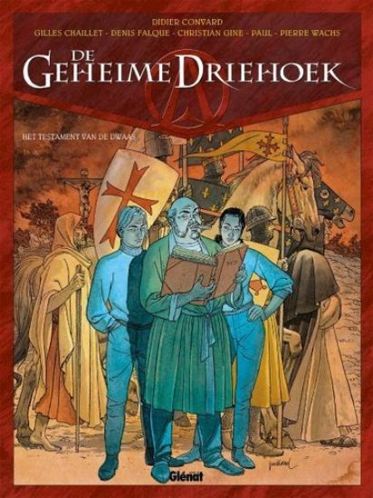 Afbeelding van Geheime driehoek #1 - Testament dwaas (GLENAT, harde kaft)