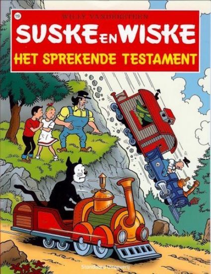 Afbeelding van Suske en wiske #119 - Sprekende testament (nieuwe cover) - Tweedehands (STANDAARD, zachte kaft)