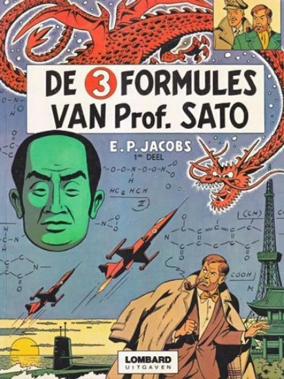 Afbeelding van Blake en mortimer #11 - 3 formules van prof. sato deel 1 - Tweedehands (LOMBARD, zachte kaft)