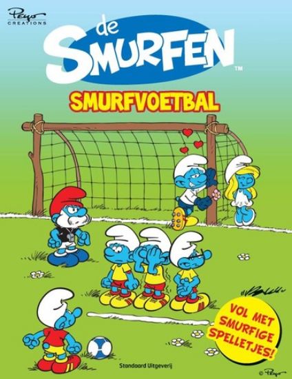 Afbeelding van Smurfen - Smurfvoetbal - Tweedehands (STANDAARD, zachte kaft)