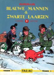 Afbeeldingen van Tegek #1 - Pijpepaape : blauwe mannen & zwarte laarzen - Tweedehands (FARAO, zachte kaft)