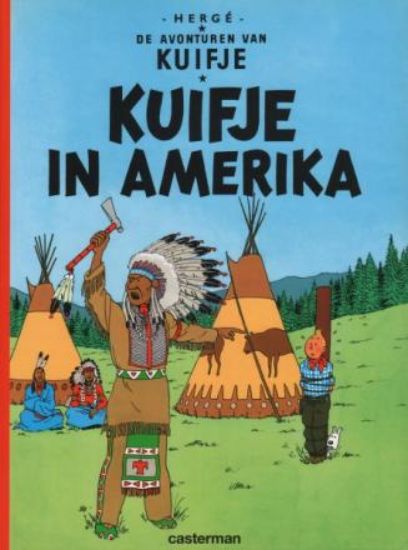 Afbeelding van Kuifje - Kuifje in amerika (CASTERMAN, zachte kaft)