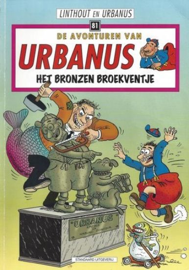 Afbeelding van Urbanus #81 - Bronzen broekventje (STANDAARD, zachte kaft)