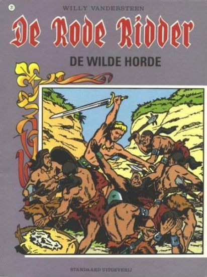 Afbeelding van Rode ridder #21 - Wilde horde (STANDAARD, zachte kaft)