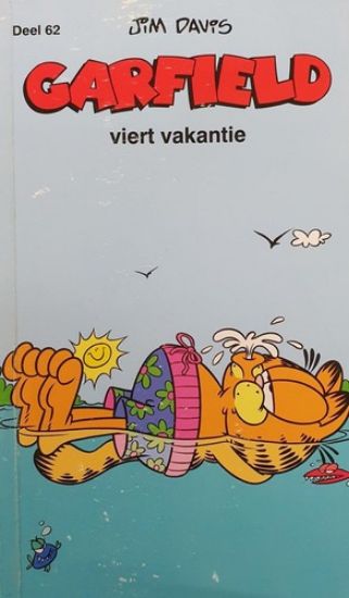 Afbeelding van Garfield #62 - Viert vakantie (LOEB, zachte kaft)