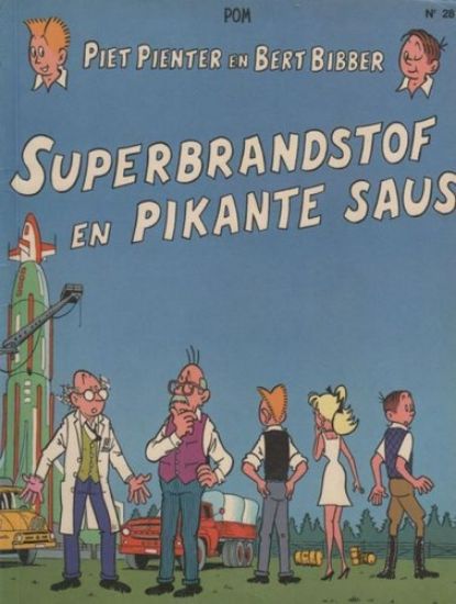 Afbeelding van piet pienter en bert bibber #28 - Superbrandstof en pikante saus - Tweedehands (DE VLIJT, zachte kaft)