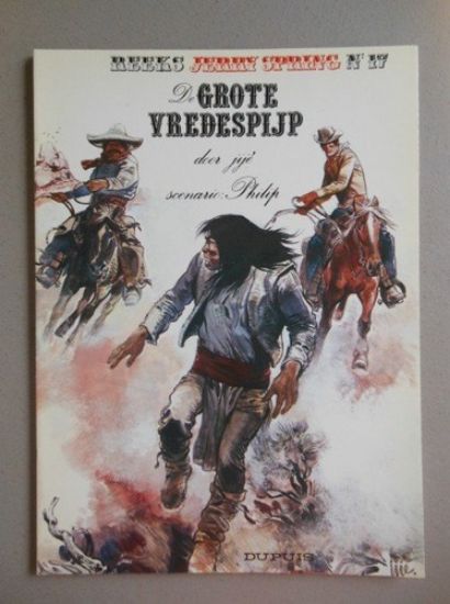 Afbeelding van Jerry spring #17 - Grote vredespijp - Tweedehands (DUPUIS, zachte kaft)